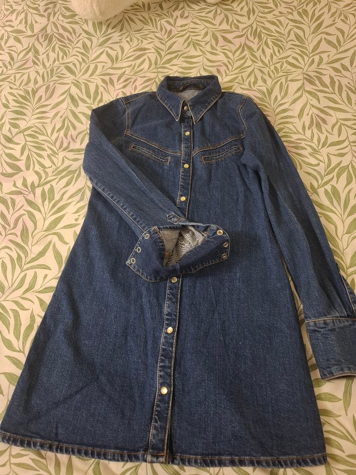 zara kot elbise - Görsel 5