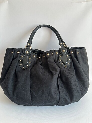 Gucci Black GG Canvas Pelham