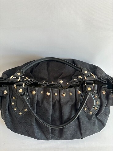 Beden siyah Renk Gucci Black GG Canvas Pelham