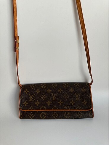 Louis Vuitton Orijinal Louis Vuitton twin bel ve omuz çantası