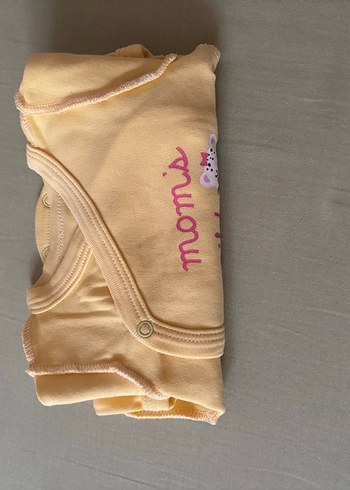 Bej Uzun Kollu Bebek Body - Görsel 4