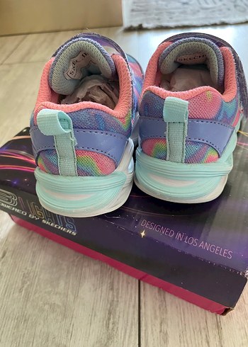 Kız Çocuk Bağcıksız Renkli Spor Ayakkabı - Görsel 4