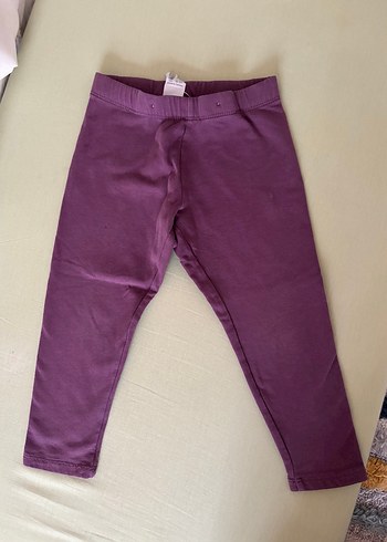 Kız Çocuk Gri Çizgili Tayt - Görsel 7