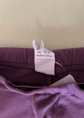 Kız Çocuk Gri Çizgili Tayt - Görsel 5