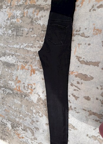 Siyah Hamile Skinny Jean Pantolon - Görsel 8