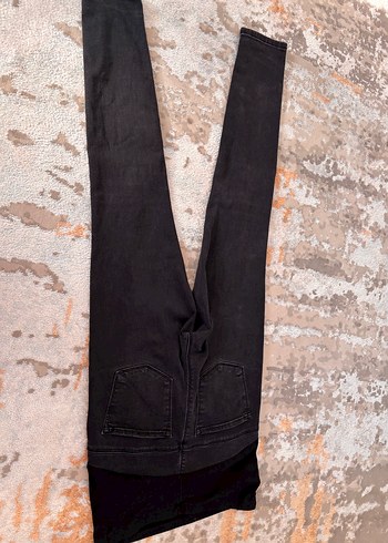 Siyah Hamile Skinny Jean Pantolon - Görsel 7