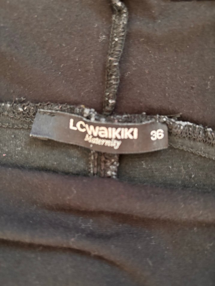 Siyah Hamile Skinny Jean Pantolon - Görsel 3