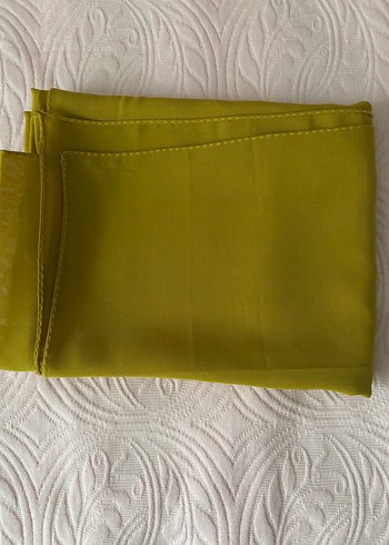 Kadın Haki şifon Şal - Görsel 4