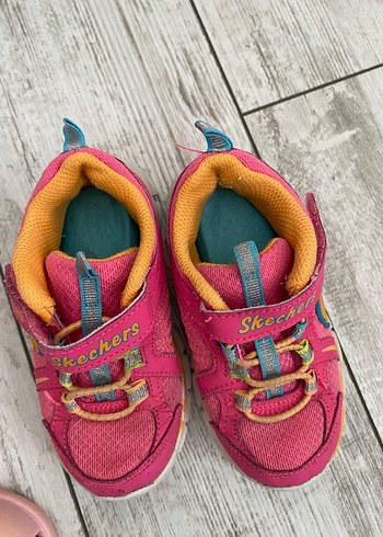 Kız Çocuk Pembe Skechers Spor Ayakkabı - Görsel 4