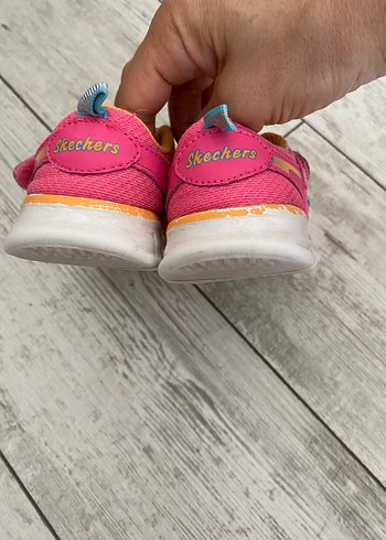Kız Çocuk Pembe Skechers Spor Ayakkabı - Görsel 5