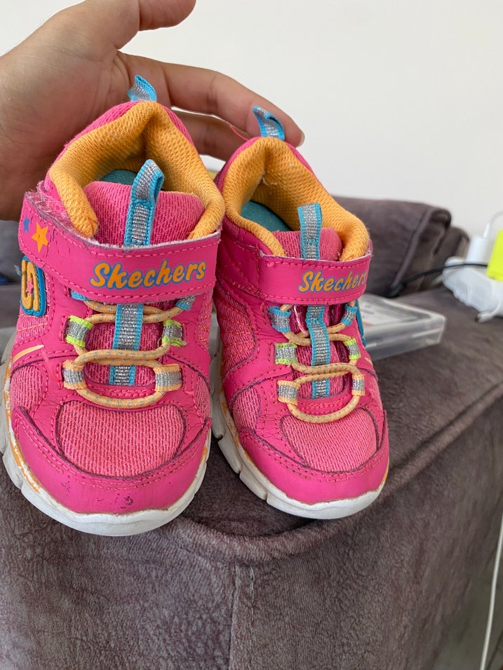 Kız Çocuk Pembe Skechers Spor Ayakkabı - Görsel 2