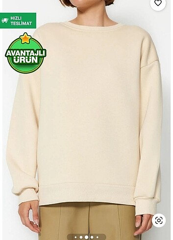 xs Beden Sweatshirt Trendyomilla