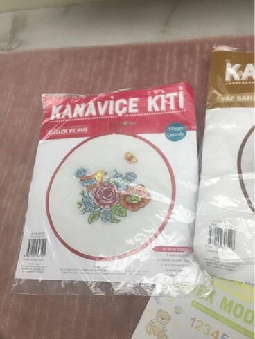 Kanabilecek seti üç adet
