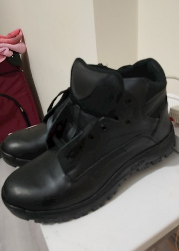 Siyah Erkek Biker Botları Tokalı - Görsel 6