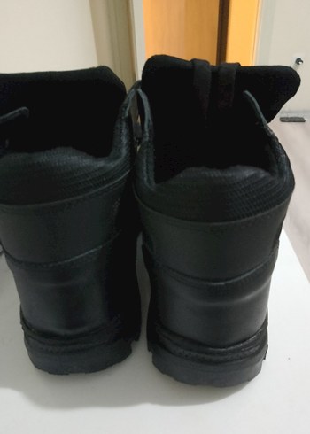 Siyah Erkek Biker Botları Tokalı - Görsel 2