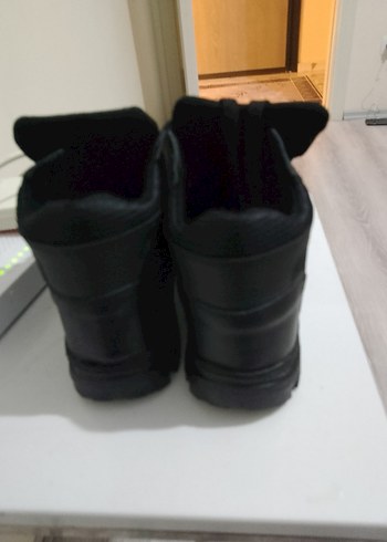 Siyah Erkek Biker Botları Tokalı - Görsel 3