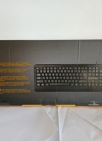 Sıfır klavye ve mouse birlikte set siyah  - Görsel 4