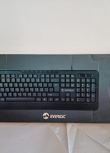 Sıfır klavye ve mouse birlikte set siyah  - Görsel 3