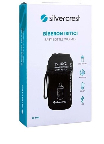  Beden çeşitli Renk Sıfır Silvercrest Biberon Isıtıcı - USB ile Kullanım, 35-40°C