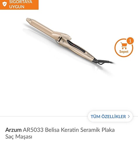 32 Beden Saç Maşası