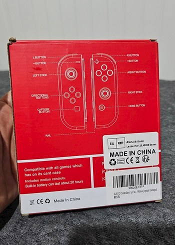 j-c pad Joycon nintendo switch SIFIR - Görsel 2