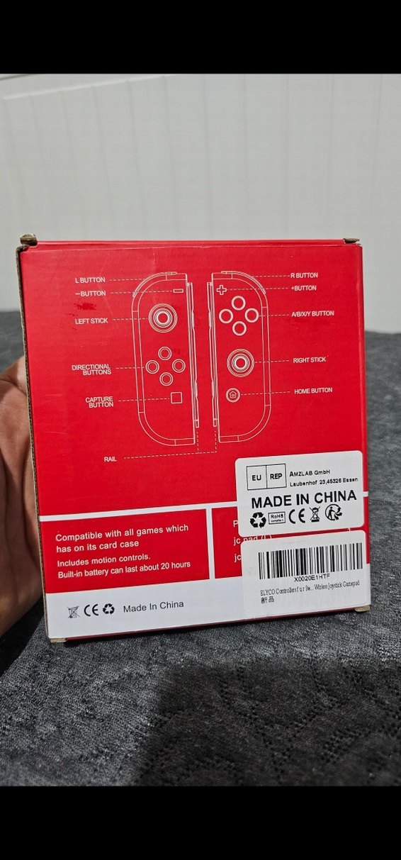 j-c pad Joycon nintendo switch SIFIR - Görsel 2