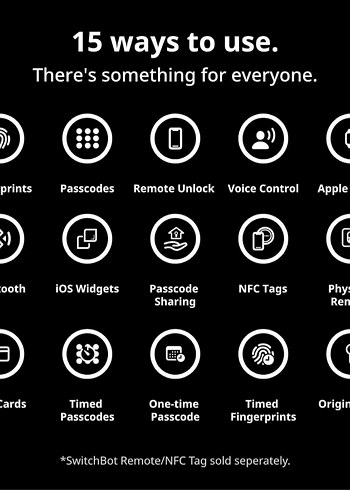 SwitchBot Kapı Kilidi Akıllı Ev Seti Siyah - Görsel 4