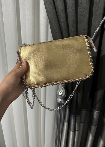 Zara Zara çanta gold