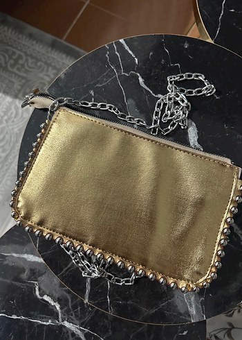 Beden Zara çanta gold