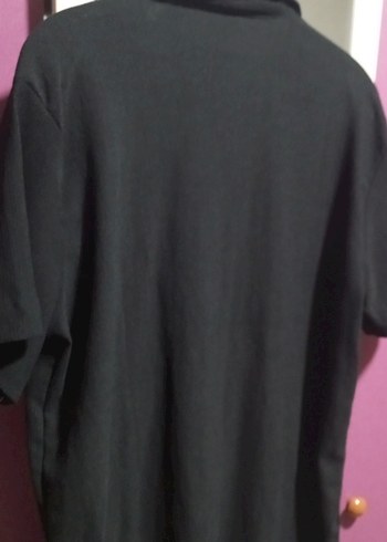 Siyah Keten Erkek Kısa Kollu Gömlek - Görsel 3