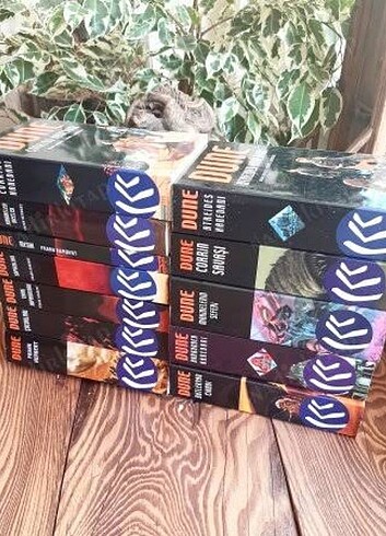 Dune seri full set eski basım kapaklı 
