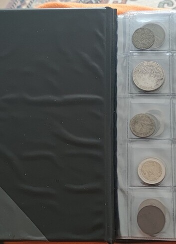 Beden LION marka madeni para albümü coin album
