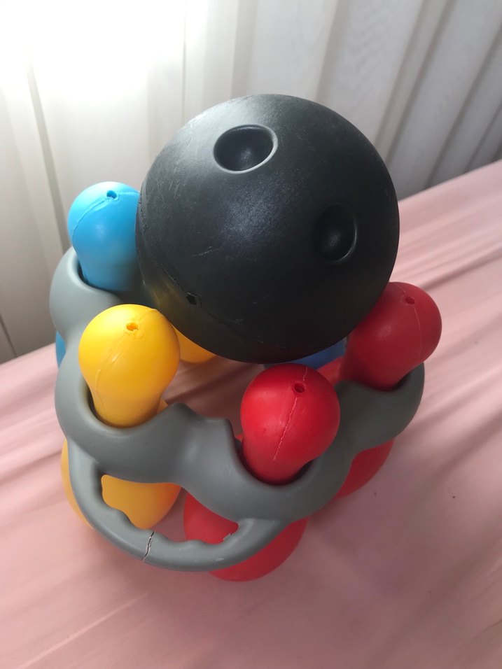 Renkli Plastik Bowling Oyuncağı - Görsel 2