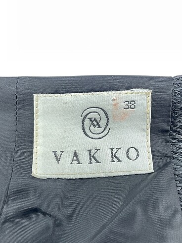38 Beden siyah Renk Vakko Blazer %70 İndirimli.
