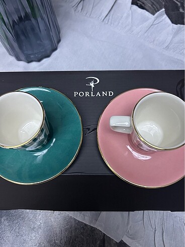 Porland 2 li kahve fincanı