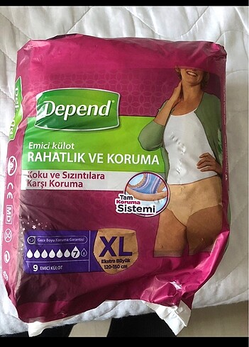 Depend kilotlu XL