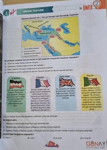  Beden Renk 8. Sınıf T.C. İnkılap Tarihi ve Atatürkçülük Defter Kitap