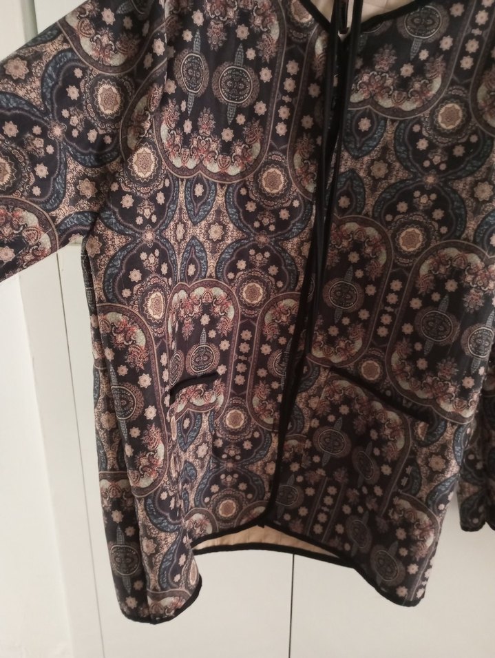 Desenli Kadın Bohem ceket - Görsel 3