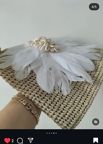 Zara Hasır bali çantası 