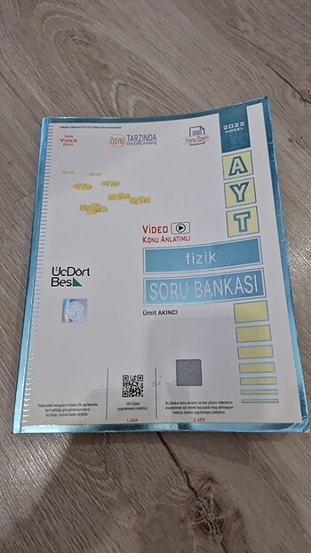 AYT FİZİK SORU BANKASI 345