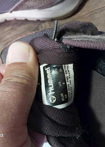 ünisex Kahverengi Bağcıklı hummel orjinalSpor Ayakkabı - Görsel 7