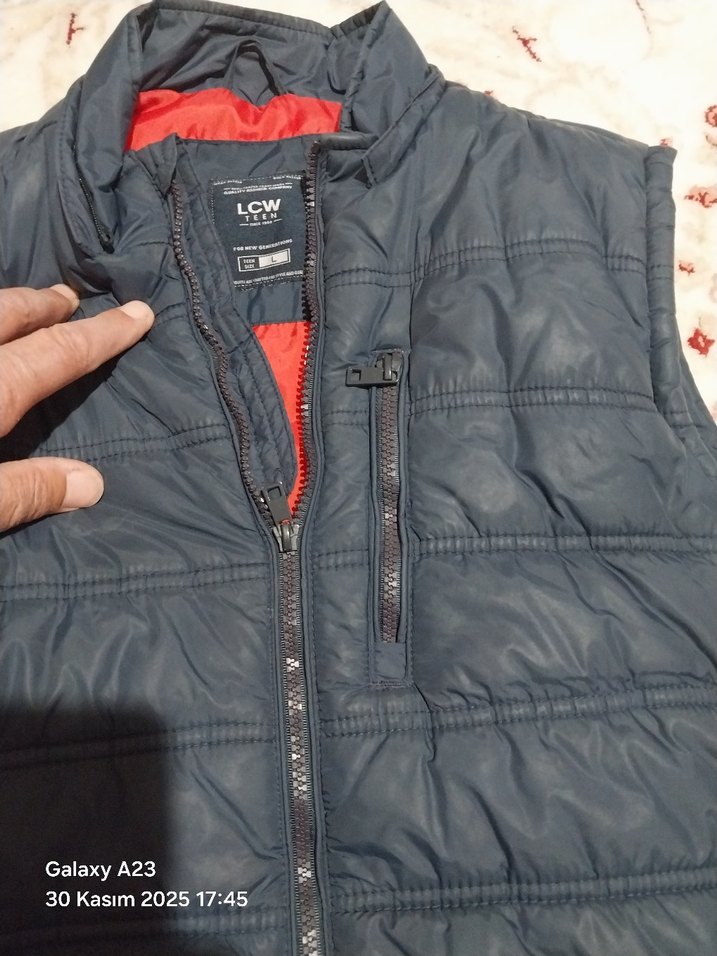 lacivert lcw Fermuarlı Erkek Yelek - Görsel 5