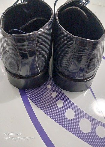 Siyah Bağcıklı Erkek Klasik Ayakkabı - Görsel 3