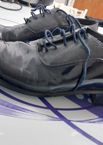 Siyah Bağcıklı Erkek Klasik Ayakkabı - Görsel 5