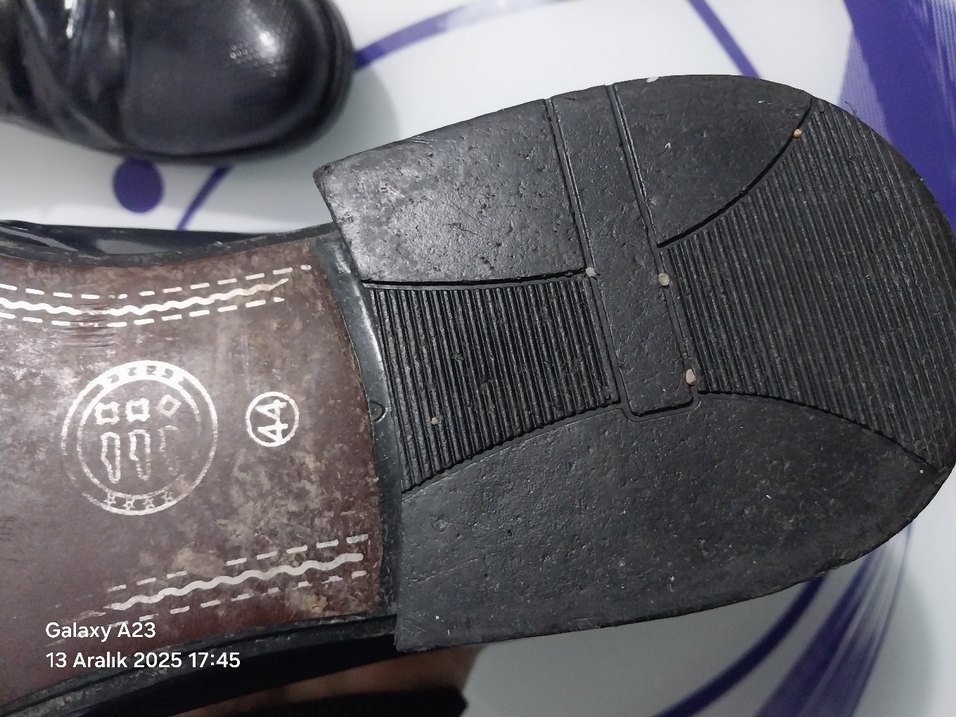 Siyah Bağcıklı Erkek Klasik Ayakkabı - Görsel 2