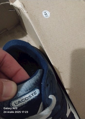 Kadın Lacivert Spor Ayakkabı Bağcıklı - Görsel 2