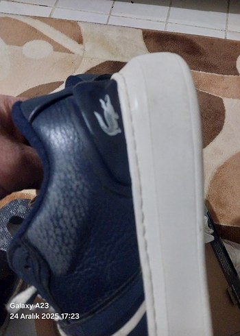 Kadın Lacivert Spor Ayakkabı Bağcıklı - Görsel 4