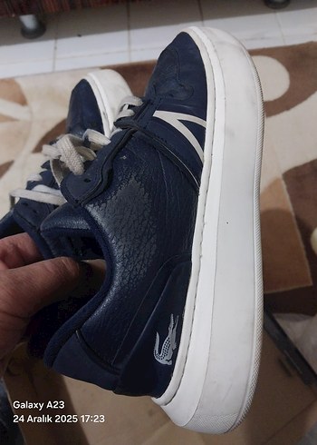 Kadın Lacivert Spor Ayakkabı Bağcıklı - Görsel 3