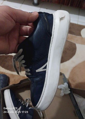 Kadın Lacivert Spor Ayakkabı Bağcıklı - Görsel 5
