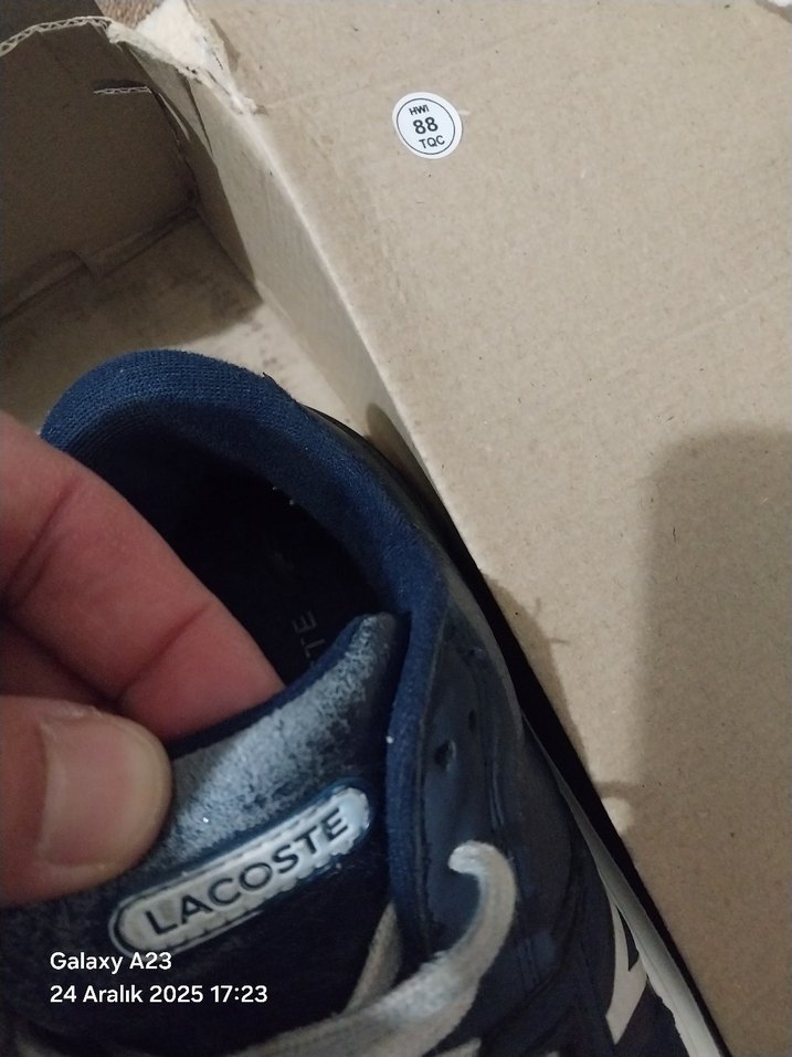 Kadın Lacivert Spor Ayakkabı Bağcıklı - Görsel 2